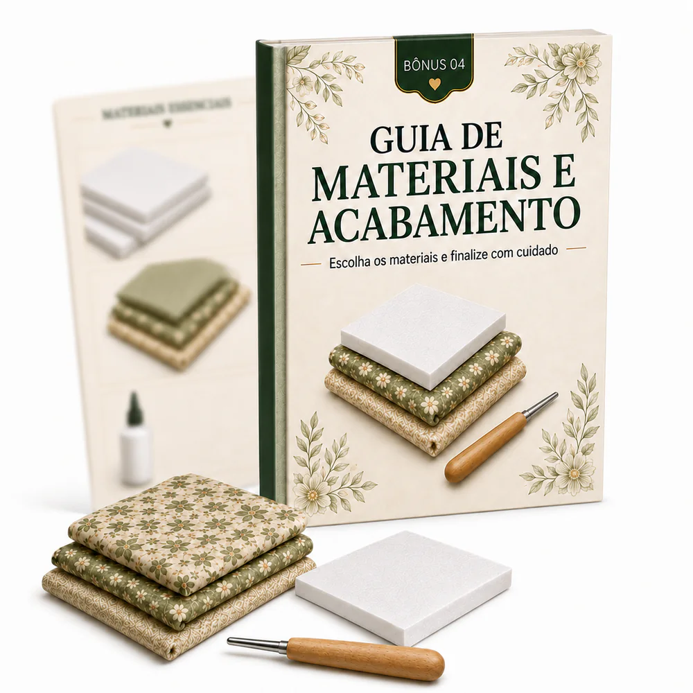 Bônus 4 - Guia de Materiais e Acabamento